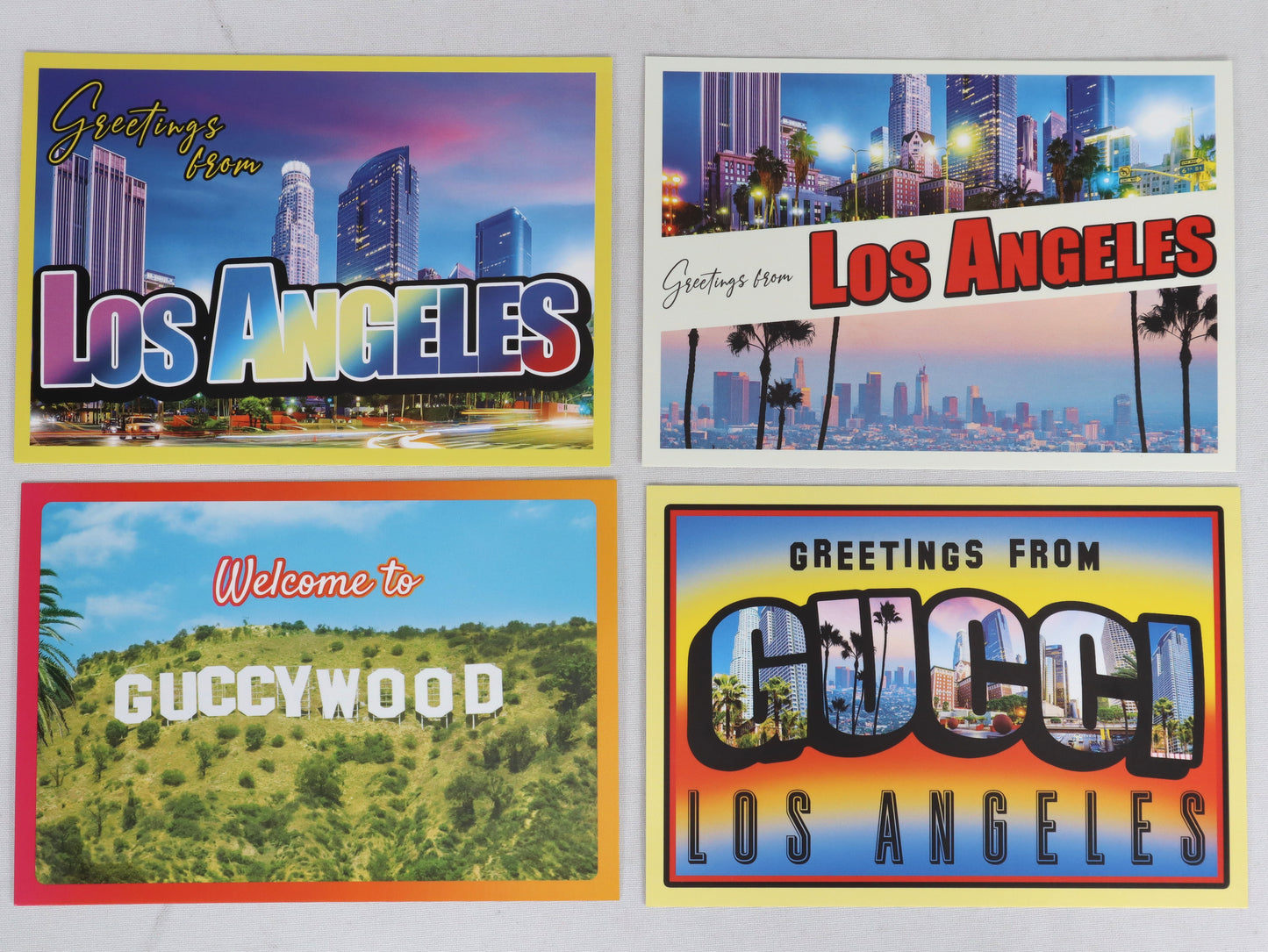 Gucci Love Parade VIP Postcard Set of 4