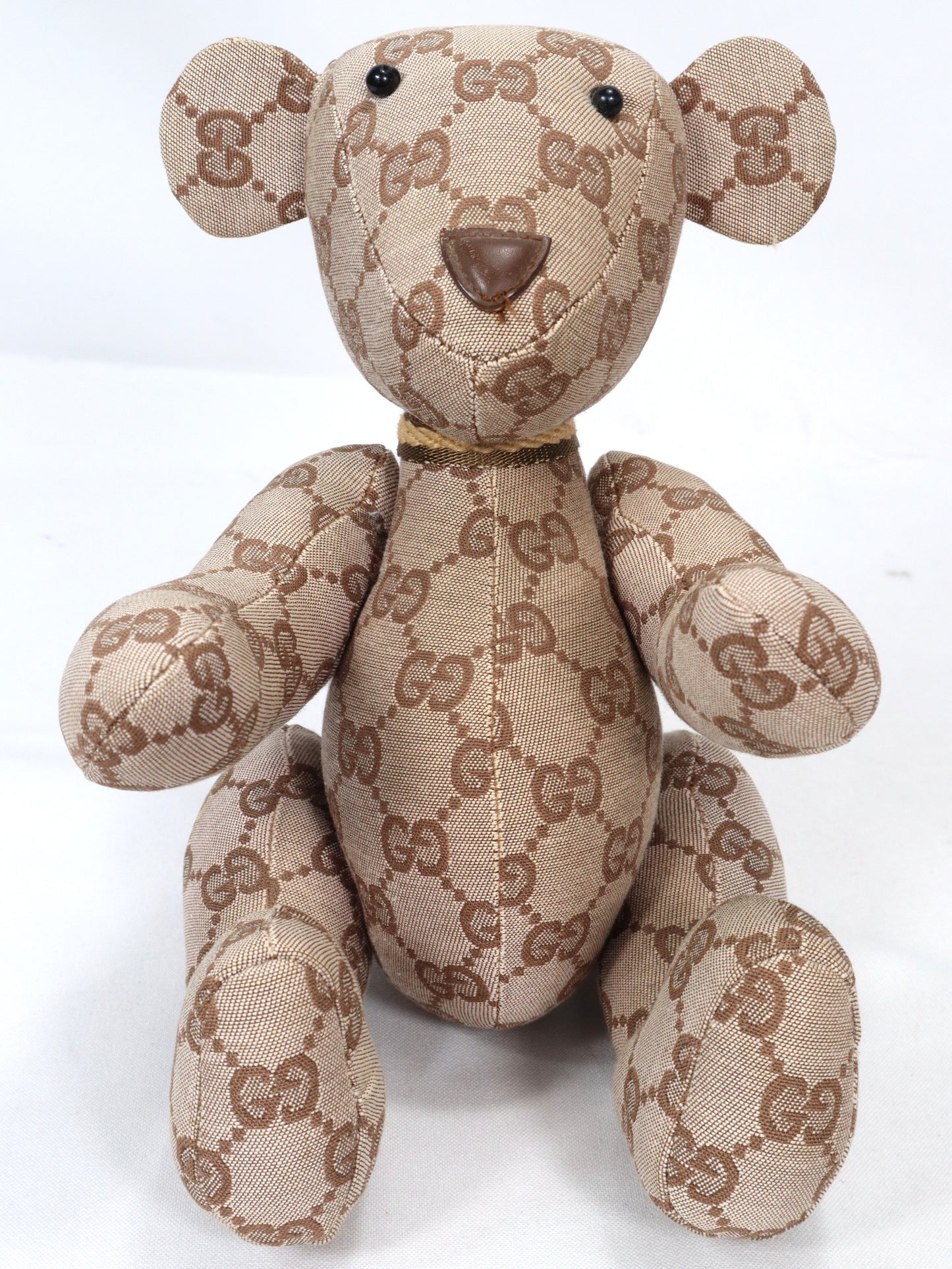 Gucci GG Monogram Teddy Bear Plush