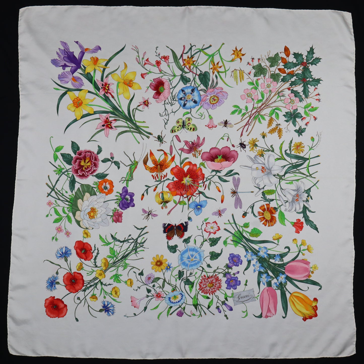 Gucci Silk Stole Flora by Accornero