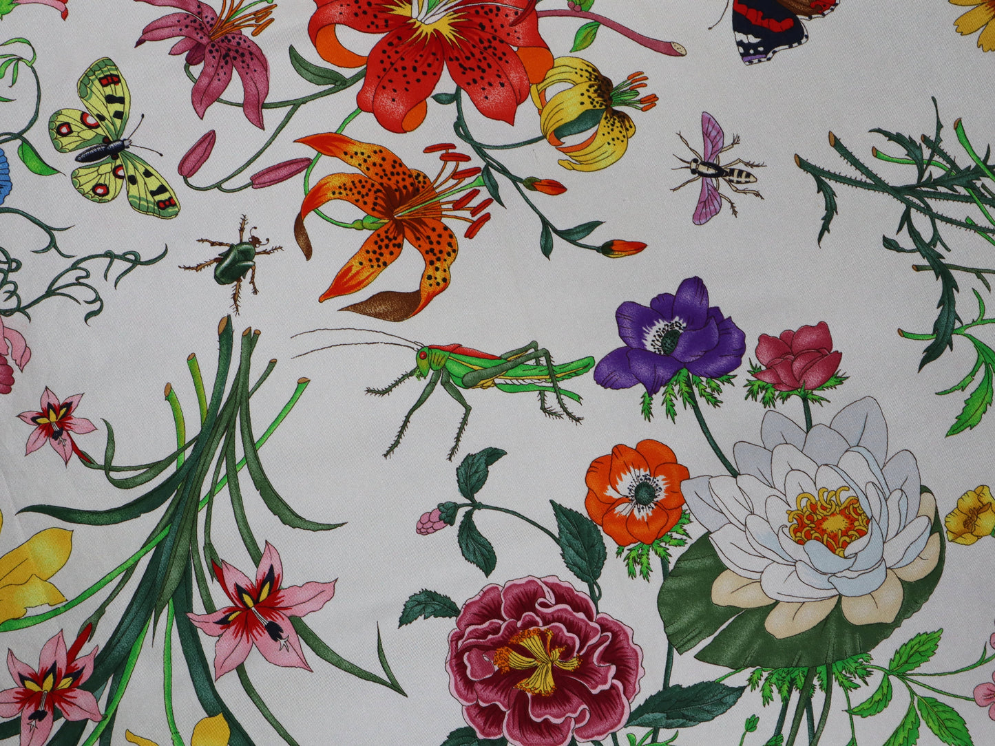 Gucci Silk Stole Flora by Accornero