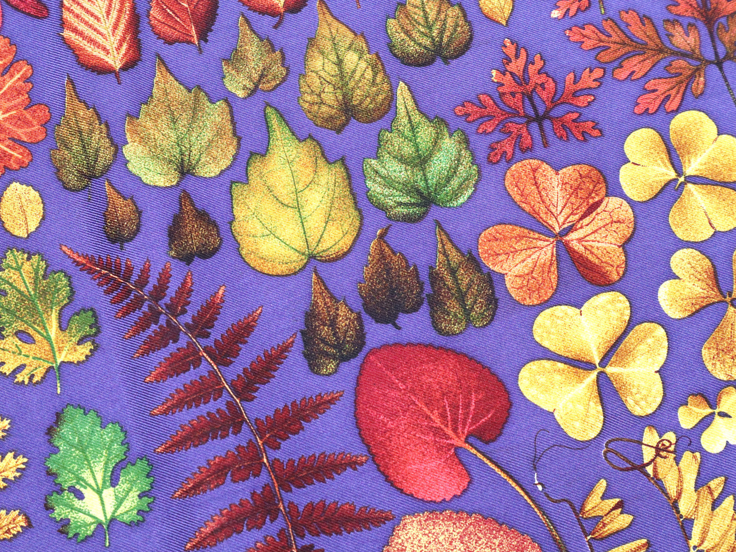 Gucci Silk Stole Autumn Leaves