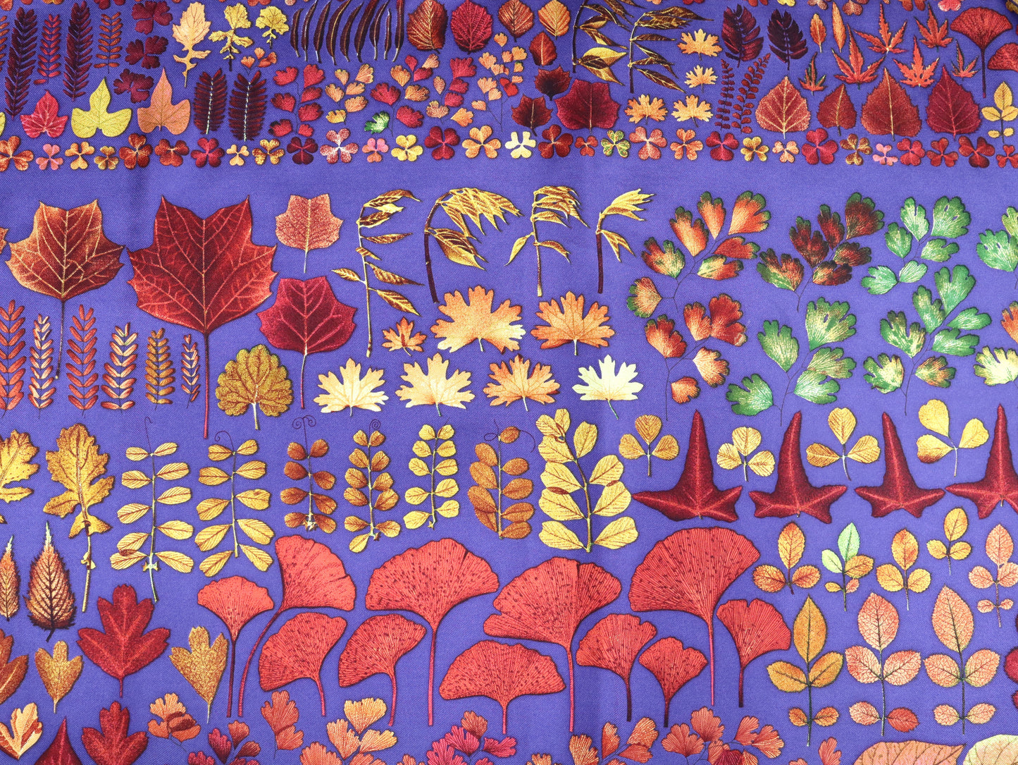Gucci Silk Stole Autumn Leaves