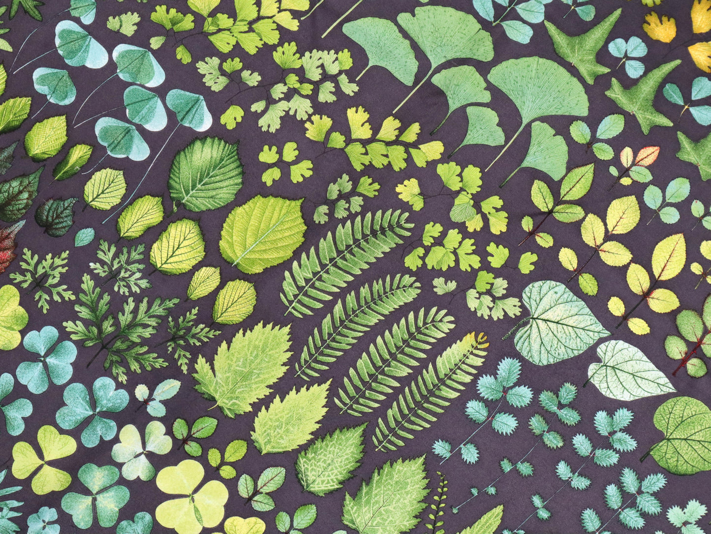 Gucci Silk Stole Summer Leaves