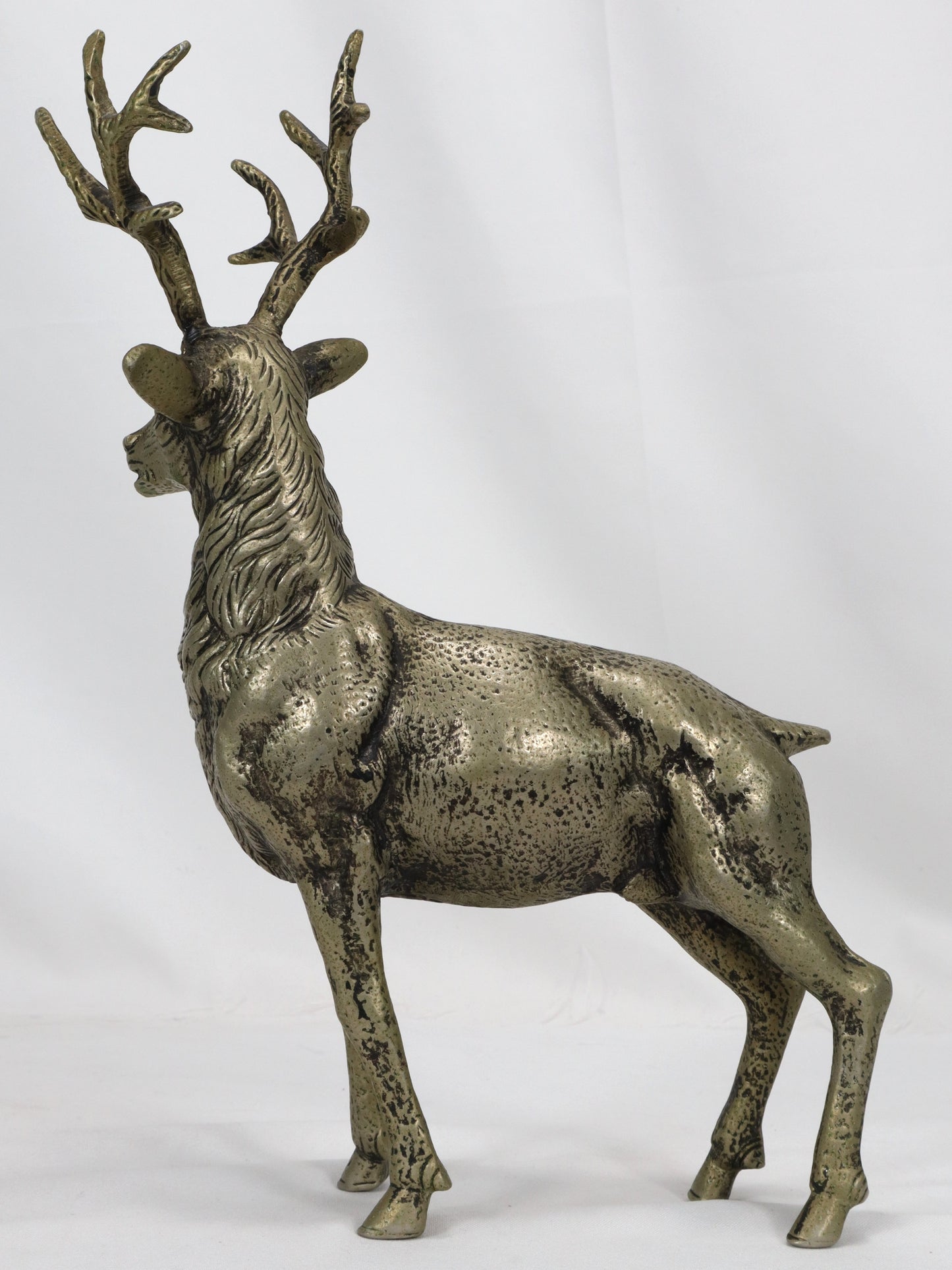 1960s Brass Stag Sculpture by Gucci