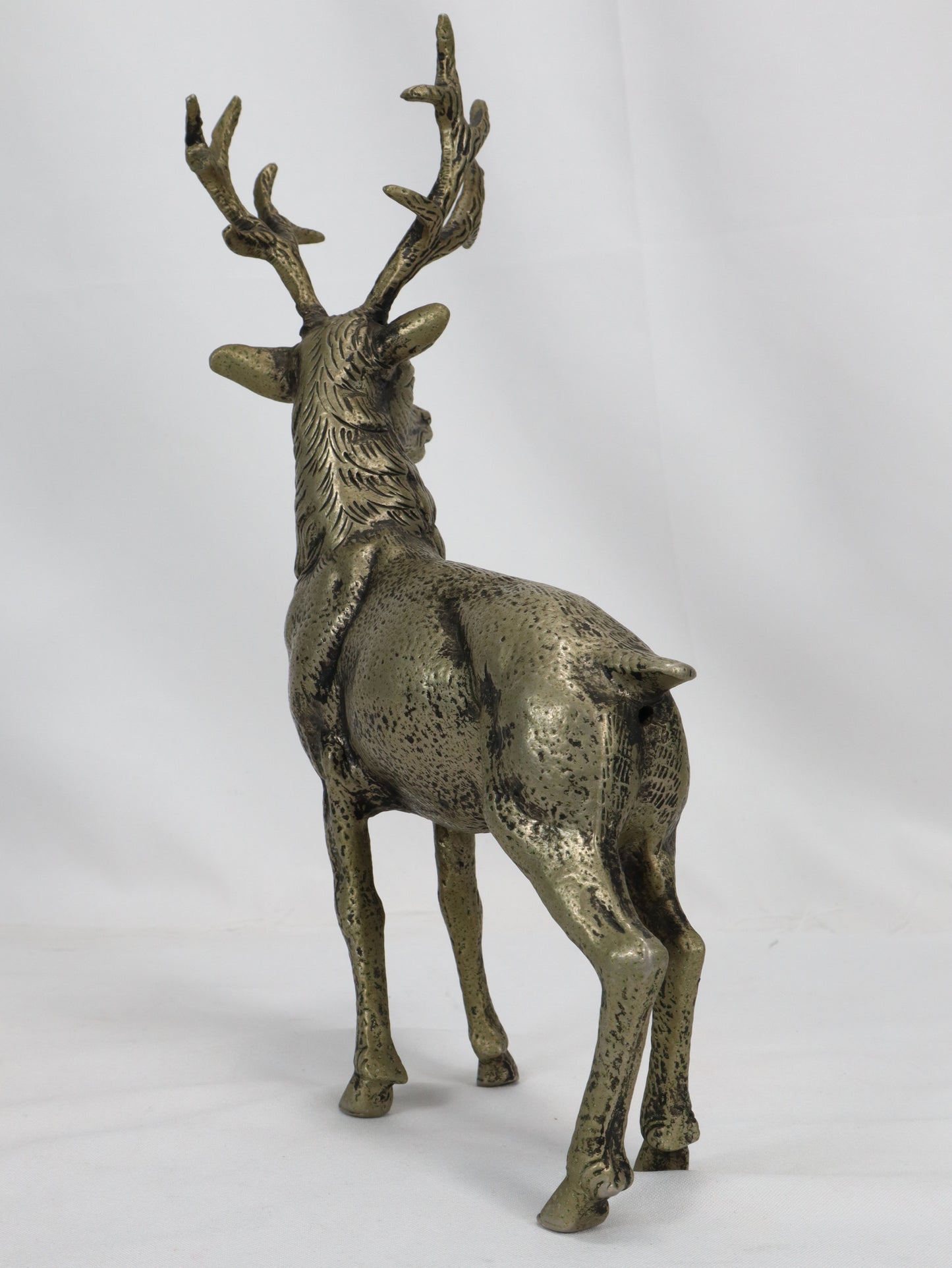 1960s Brass Stag Sculpture by Gucci