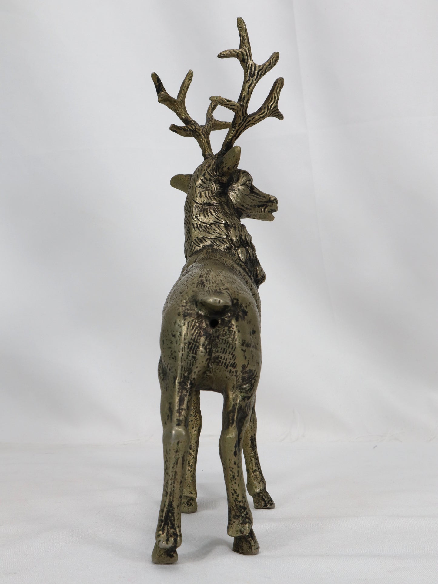 1960s Brass Stag Sculpture by Gucci