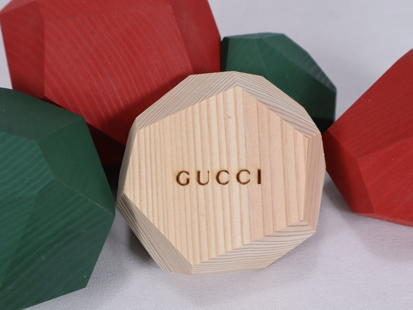 Rare Gucci × Tumi-Isi Wooden Balancing blocks