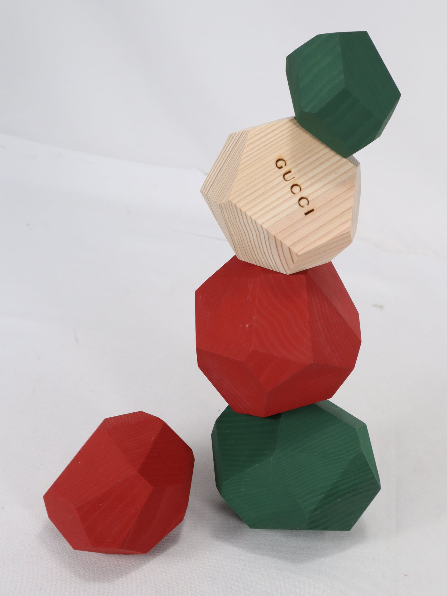 Rare Gucci × Tumi-Isi Wooden Balancing blocks