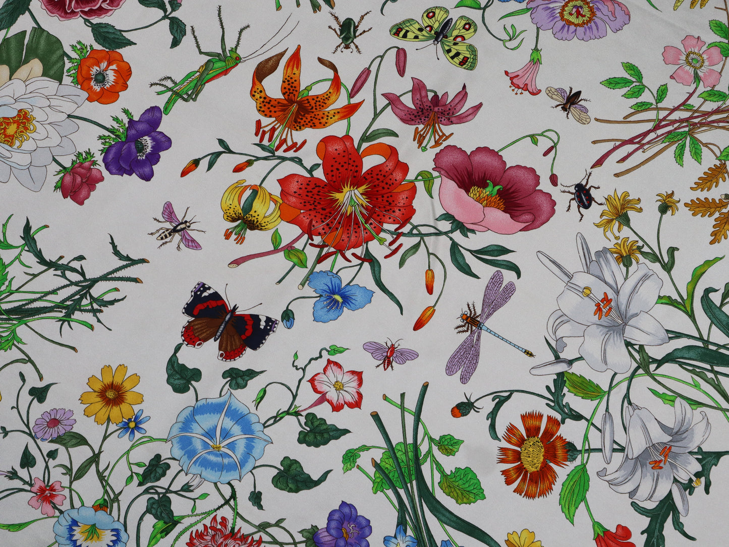 Gucci Silk Stole Flora by Accornero